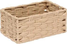 Комплект от 3 коша за съхранение 5five Tresse, PE, Високи, Бежови