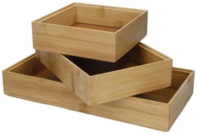 Бамбукови органайзери за чекмеджета в комплект от 3 Copco - Kitchen Craft
