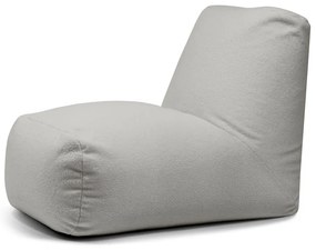 Светлосив пуф от букле Tube – SLOWDOWN