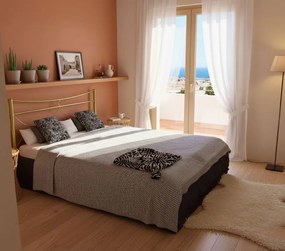 Легло Pier-150x200-Gold-Χωρίς ποδαρικό