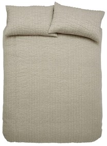 Бежово двойно удължено спално бельо 230x220 cm Tamba Stripe – Pineapple Elephant