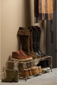 Светлокафяв метален рафт за обувки Josse - WOOOD