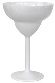 Поликарбонатна чаша за Маргарита (MARGARITA) 350мл 11,8xh17,5см бяла RK-PRЕMIUM WHITE-(PM.M30) - Rubikap