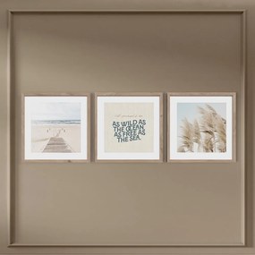 Картини в комплект от 3 бр. 30x40 cm Seaside – Styler