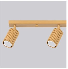 Прожектор в златист цвят 6,5x81 cm Gleam – Sollux