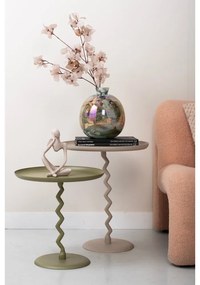 Метална кръгла странична масичка ø 40 cm Zig Zag – Leitmotiv