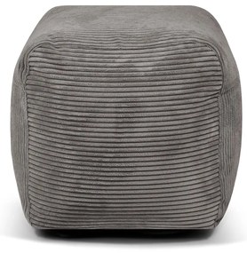 Лилав пуф от рипсено кадифе Plus 50 Lounge – SLOWDOWN