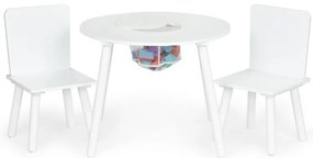Детска дървена маса MODERN + 2 стола
