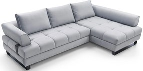 Ъглов диван Hanna-Left-Gray Light