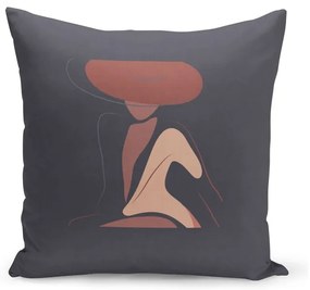 Възглавница с пълнеж Siluette Fiona, 43 x 43 cm - Kate Louise