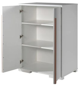 Бял детски шкаф 98x116 cm London - Vipack
