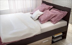 Спалня + чекмеджета за матрак 140/200 Немо