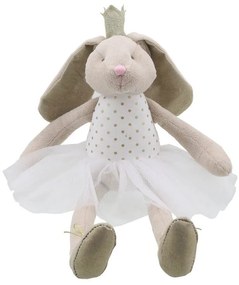 The Puppet Company - Парцалена кукла Зайче с пачка и корона, серия Танцьорите на Wilberry, 43 см.