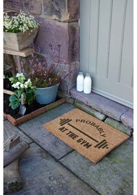 Изтривалка от кокосови влакна 40x60 cm Probably At The Gym – Artsy Doormats