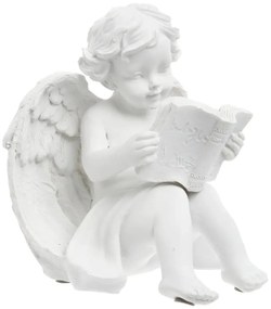 Декоративна фигура atmosphera Angel, Смола, 16 cm, Асорти