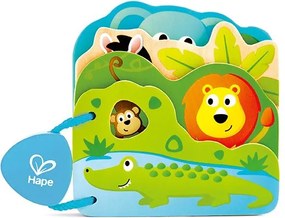 Hape - Бебешка книжка с диви животни