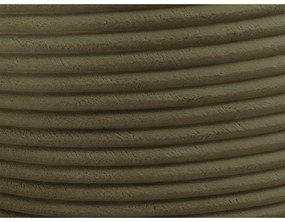 Зелен пуф от рипсено кадифе Socrate – Bobochic Paris