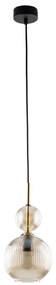 Полилей на кабел SOPHIA 1xE14/10W/230V черен/димно бежов