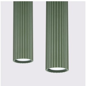 Зелено висящо осветително тяло Gleam – Sollux