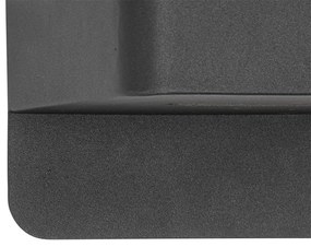 Модерен стенен аплик черен с LED с USB и превключвател - Ted