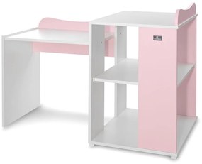LORELLI Classic Трансформиращо се легло 82/190 см. MULTI БЯЛО/ORCHID PINK