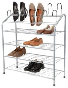 Четириетажна етажерка за обувки с удължител - Compactor