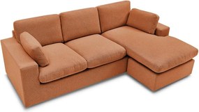 Оранжев ъглов диван Belair – Bobochic Paris