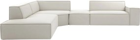 Ъглов диван Fubu L–Екрю–Ляв