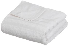 Бяла памучна хавлиена кърпа от тери 70x140 cm Simple – Casa Selección