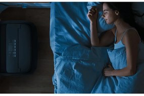 Мобилен климатик Tesla TTMYB-12CHW, 12000 BTU, Клас А, Wi-Fi, I sleep, 3 скорости, LED дисплей, Дистанционно, Черен