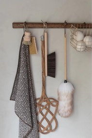 Кафява стенна закачалка от масивен дъб 72 cm Roots – Mette Ditmer Denmark