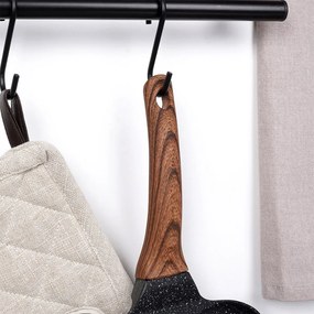 Тиган с 4 отделения за омлет, яйца на очи, палачинки и др. Незалепващо покритие, 19x19см