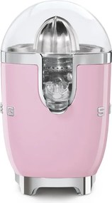 Електрическа цитрус преса Smeg CJF11PKEU, 70 W, Антикапкова система, Противоплъзгаща се основа, Розов