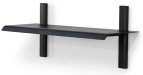 Черен метален стенен рафт 60 cm Hola – Spinder Design