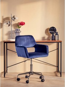 Син тапициран офис стол Brent – Premier Housewares