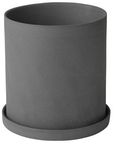 Тъмно сив порцеланов съд Nona - Blomus