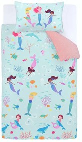 Детско единично спално бельо 135x200 cm Mermaid - Catherine Lansfield
