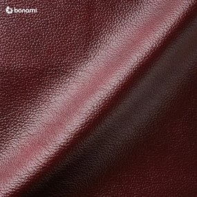 Червен кожен фотьойл Norwin - Max Winzer