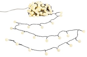 Коледни лампички зелени със 100 светодиода бели 5м IP44 - Dasher