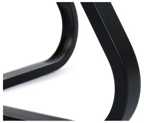 Кръгла масичка за кафе с дъбов плот в естествен цвят ø 80 cm Cesura – Unique Furniture