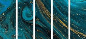 картини от 5 части – Смарагдова абстракция