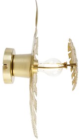 Дизайнерски стенен аплик антично злато - Carballo