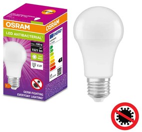 LED Антибактериална крушка A100 E27/13W/230V 4000K - Osram