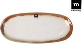 Плато овал LA MEDITERRANEA Fustam, Порцелан - 34x15 cm