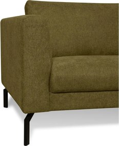 Ъглов диван в цвят горчица (десен ъгъл) Gomero – Scandic