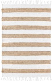 Бяло-естествен килим 50x80 cm Sagane – douceur d'intérieur