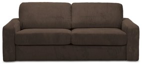 Кафяв сгъваем диван от рипсено кадифе 195 cm Nona – Makamii