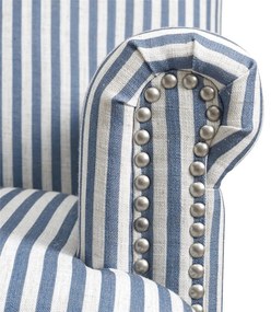 Синьо ленено кресло Jaya – Støraa