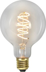 Топла LED крушка с димируема жичка E27, 4 W Spiral Filament - Star Trading