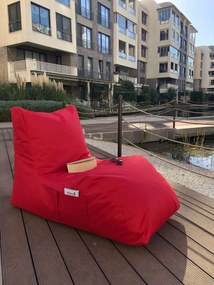 Пуф Daybed, цвят Червен